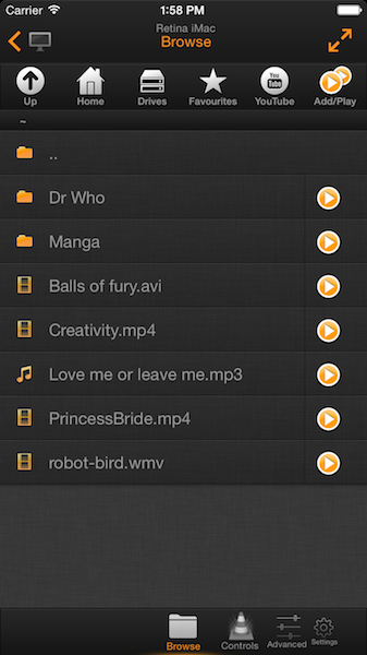 VLC Remote screenshot 2
