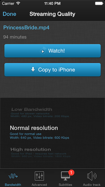 VLC Streamer screenshot 3